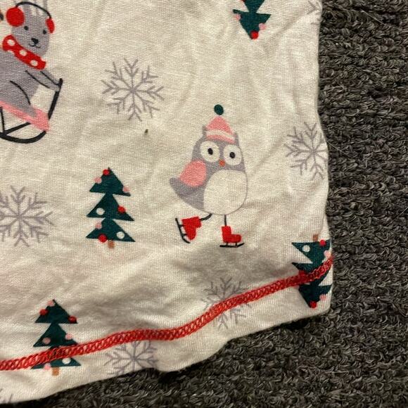 Kensie Brand NWT Women's size Small Critter Holiday Winter Nightgown - Picture 4 of 5
